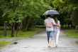 Couple in the park