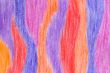 Hand-drawn crayon striped background