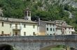 Piobbico, the town and its ancient bridge