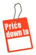 Sale tag with copy space