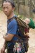Father with baby in Laos