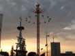 High Ride Carousel during sunset