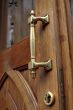 Old-fashioned door-handle