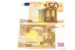Euro bank-note close up
