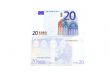 Euro bank-note closeup