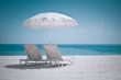 Beach umbrella and chairs - Spain