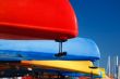 Canoes in a dock