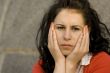 young unhappy woman