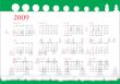 calendar of 2009