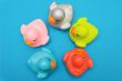 Five ducks plastic multi-colored