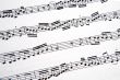 Picture of musical notes