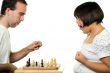 Girl Winning Chess Game