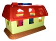 Toy small house isolated