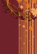 stripes autumn background