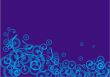 blue background