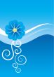 blue flower