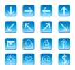 blue icons