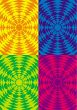 different color abstrakt backgrounds