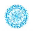 vector ornate snowflake