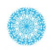 vector ornate snowflake