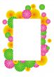 vector frame swirles frame