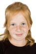 portrait of young cute girl