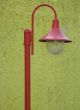 red street light in front of a yellow light