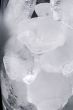 Ice cubes closeup