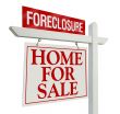 Foreclosure Home For Sale Real Estate Sign