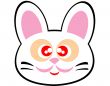 Cartoon rabbit