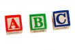 Three toy wooden buckets