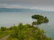 Cape on Baikal Lake