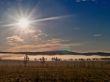 Foggy landscape