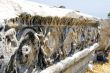 Ancient marble ruins with ornamental decoration. Hierapolis - Pa