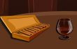 Cigar and cognac