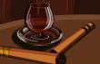 Cognac and cigars
