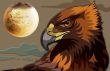 Eagle and earth