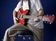 guitarist in studio