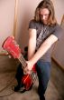 guitarist in studio