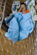 Baby sleep quiet into hammock