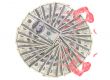 US dollars background