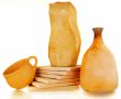 Terracotta brown still life