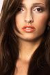 Young Woman with Windswept Hair