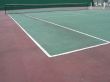 green tennis court