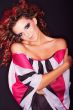 Windblown Redheaded Woman