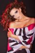 Windblown Redheaded Woman