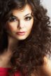 Portrait of sexy woman with beautiful make-up