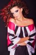 Windblown Redheaded Woman