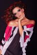 Windblown Redheaded Woman