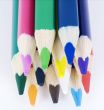 Group of colored pencils